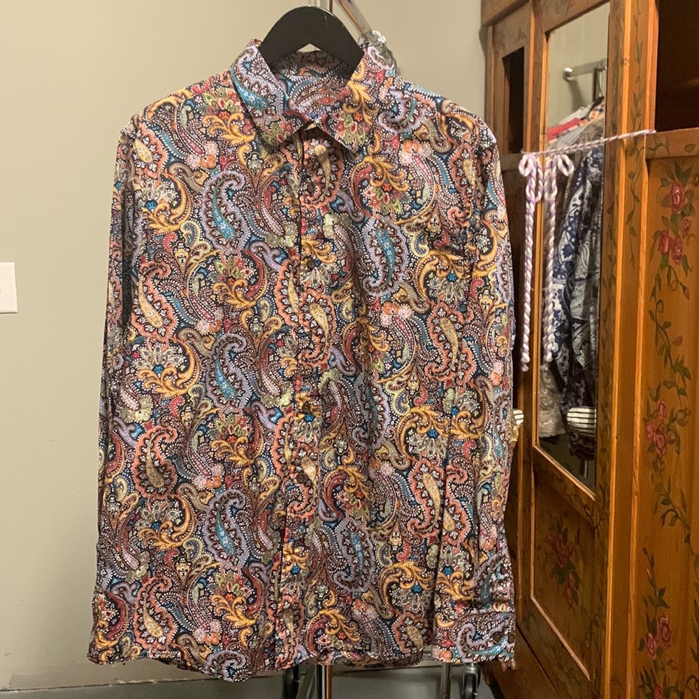 Tasso Elba Men’s Dress Shirt L